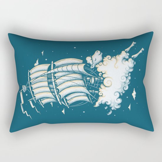 Shipped Away Rectangular Pillow