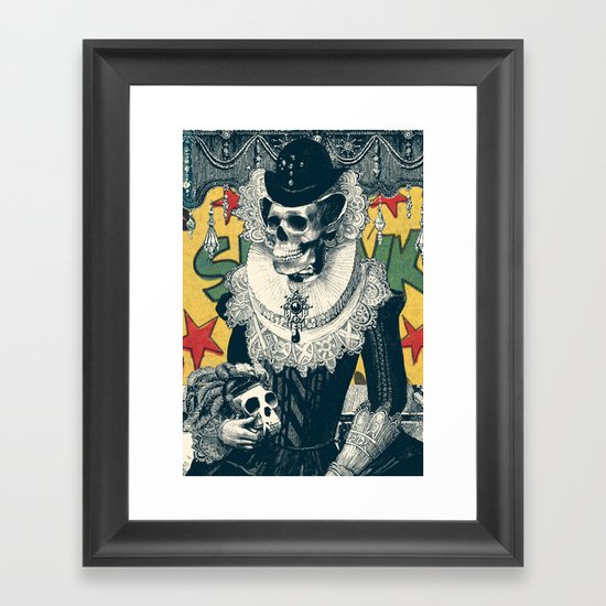 Lady Framed Art Print