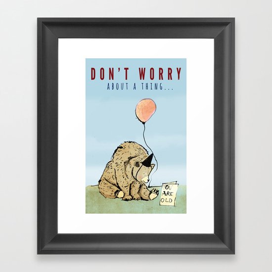 Birthday Framed Art Print