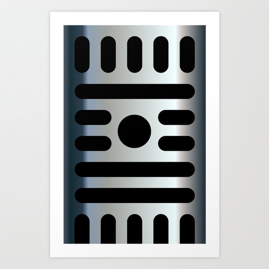 Micro iPhone Art Print