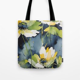 Gardening 101 watercolor art and home decor Tote Bag