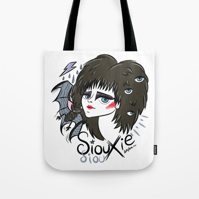 Goth Queen Siou xsie Tote Bag