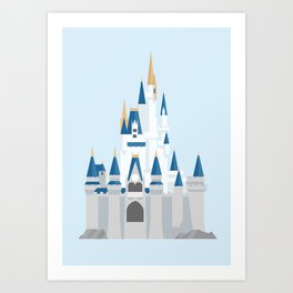 Cinderella's Castle Art Print