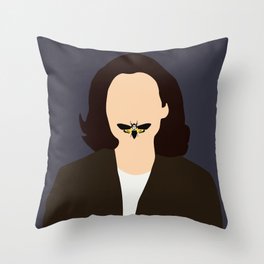 The Silence of the Lambs 90s movie Throw Pillow