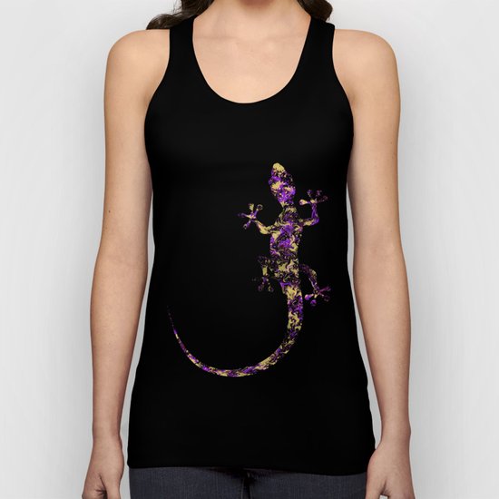 Abstract Lizard Unisex Tank Top
