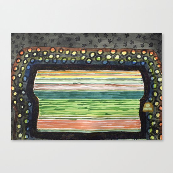 The Stack Draft Canvas Print