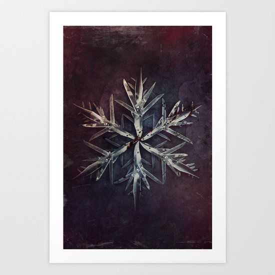 Snowblade Art Print