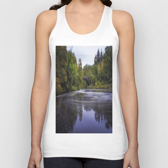 Autumn Betws y Coed Unisex Tank Top