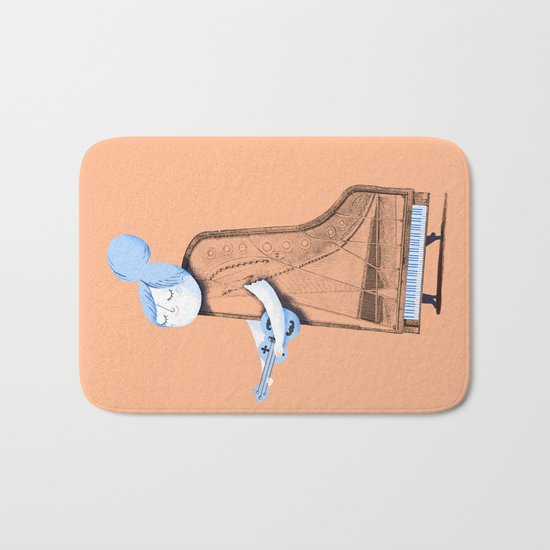 Lady in G Major Bath Mat