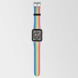 Bright Rainbow Stripe Apple Watch Band