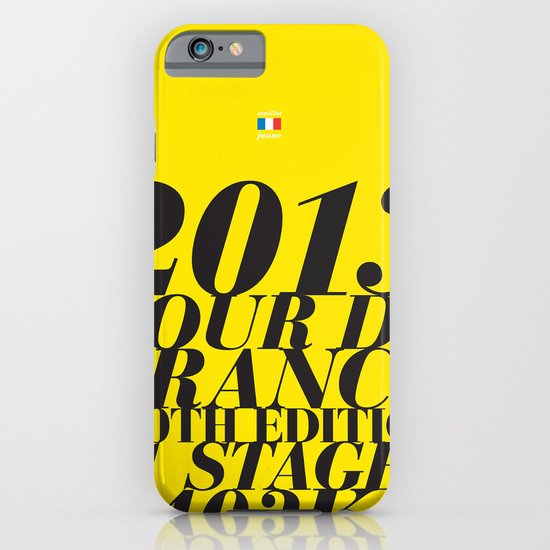 2013 Tour de France: Maillot Jaune iPhone & iPod Case