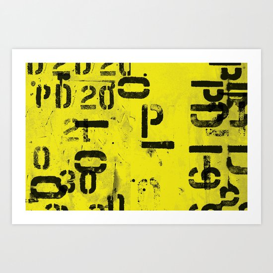 Code Art Print