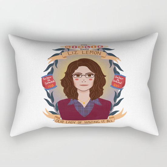 Liz Lemon Rectangular Pillow
