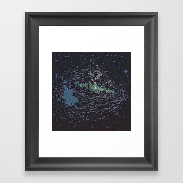 Universe of Love Framed Art Print