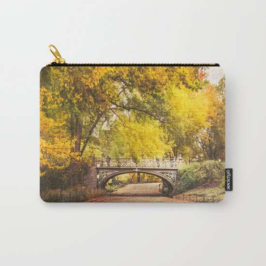Autumn Path - Central Park - New York City Carry-All Pouch