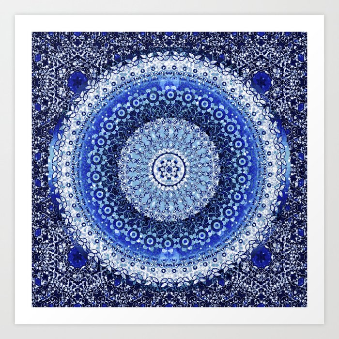 Mandala print on sale tapestry