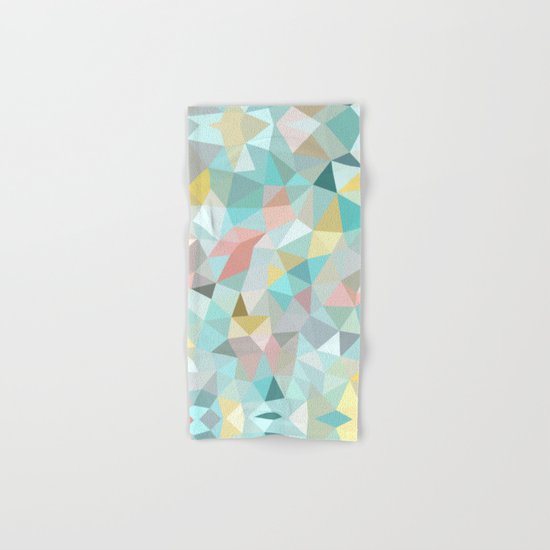 Pastel Tris Hand & Bath Towel