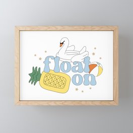 Float On Framed Mini Art Print