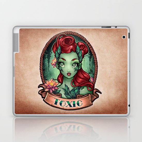 TOXIC pinup Laptop & iPad Skin