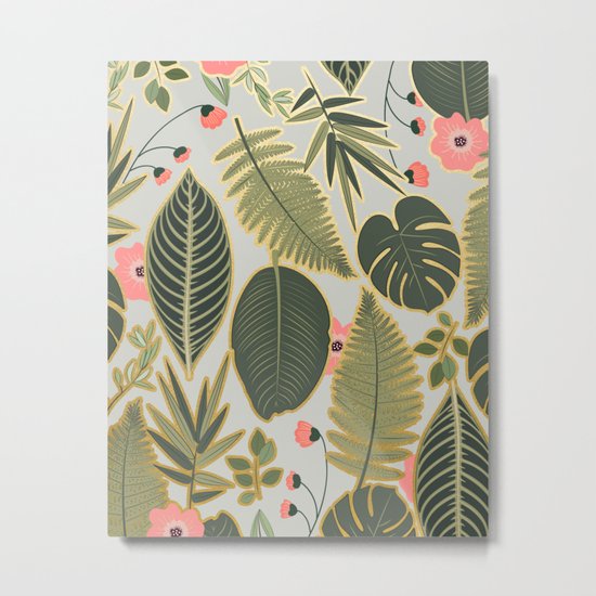 Jacqueline || #society6 #decor #buyart Metal Print
