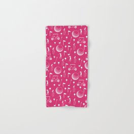 Golf Women Pink  Hand & Bath Towel