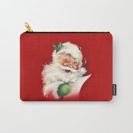 Vintage Santa Carry-All Pouch