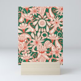 sarilmak palm fire orange Mini Art Print