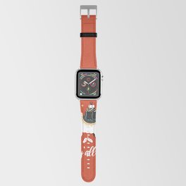 Christmas Lllama Phone Case Apple Watch Band