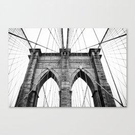 new york #3 - Brooklyn Bridge Canvas Print