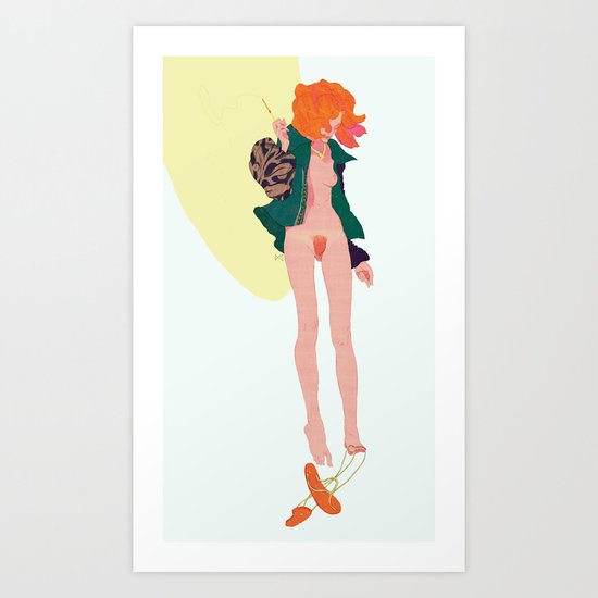 Longcat Art Print