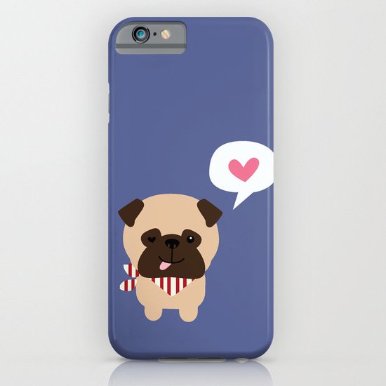 Pancho the Pug iPhone & iPod Case