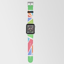 Green Color Composition Apple Watch Band