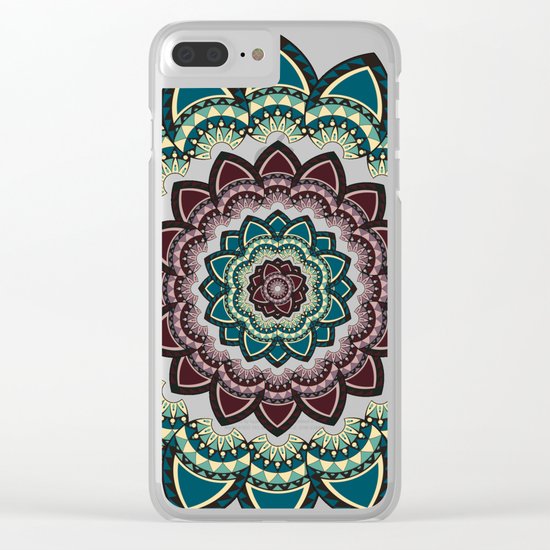Mandala I Clear iPhone Case