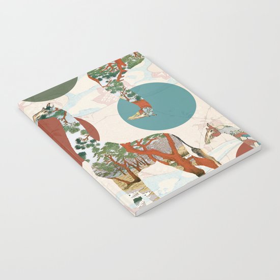Giraffe Polka Notebook