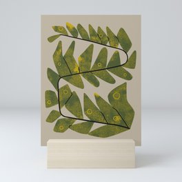 Snaky Fern Mini Art Print