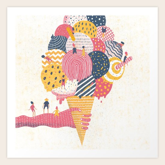 Ice Cream Art Print