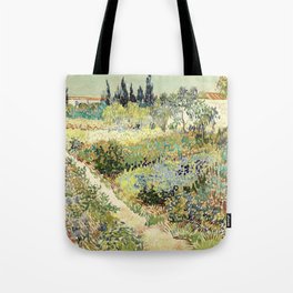 Vincent Van Gogh : Garden at Arles Tote Bag
