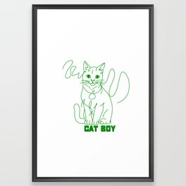 Cat Framed Art Print