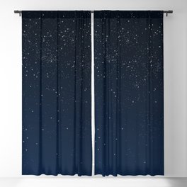 Stars in Space Blackout Curtain