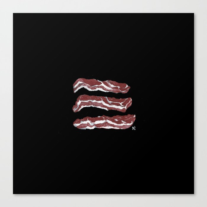 Bacon Canvas Print