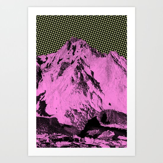 Not a single cloud in the sky Art Print