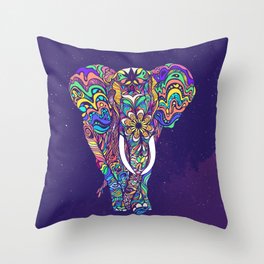 Not a circus elephant Throw Pillow