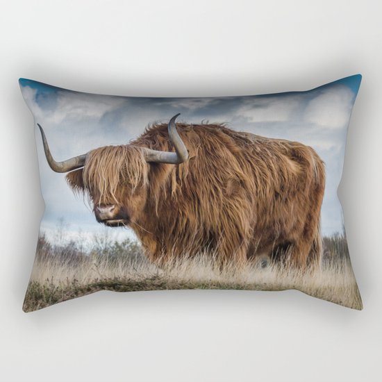 Bull animal 4 Rectangular Pillow