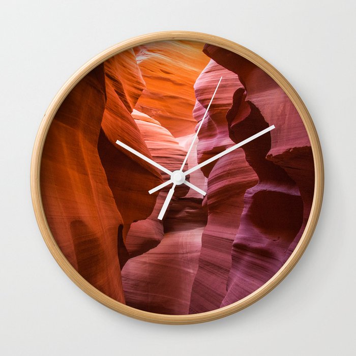 Antelope Canyon Wall Clock
