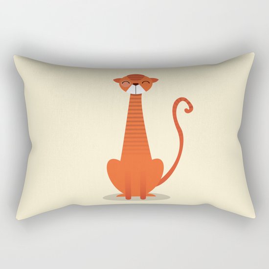 Cat Rectangular Pillow
