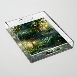 Radient Rainforest Acrylic Tray