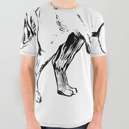 Pug All Over Graphic Tee