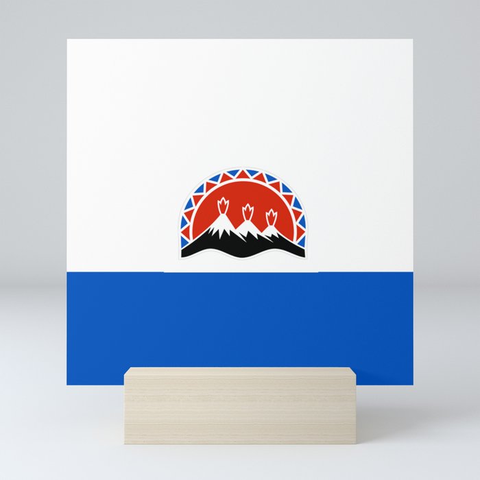 flag of Kamchatka Mini Art Print