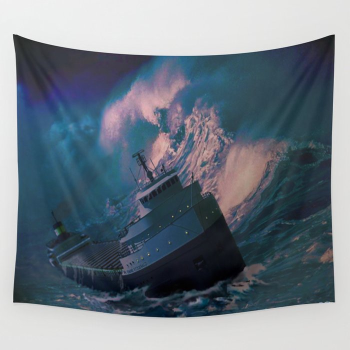 The Edmund Fitzgerald Wall Tapestry