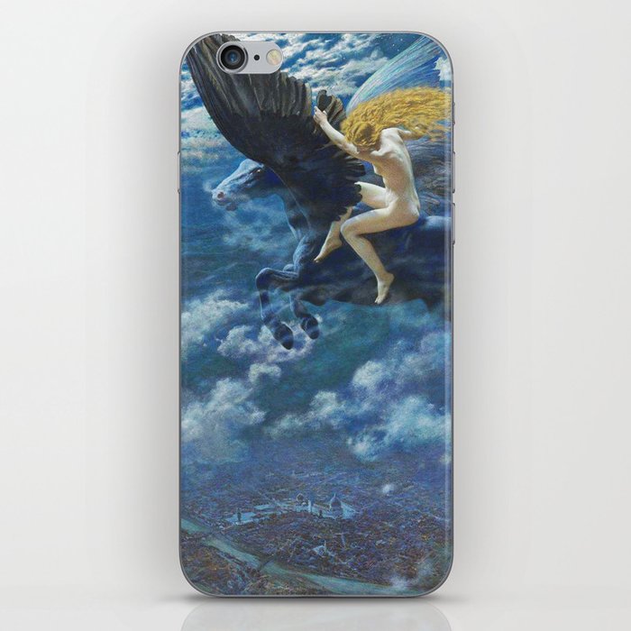 DREAM IDYLL PEGASUS - EDWARD ROBERT HUGHES  iPhone Skin